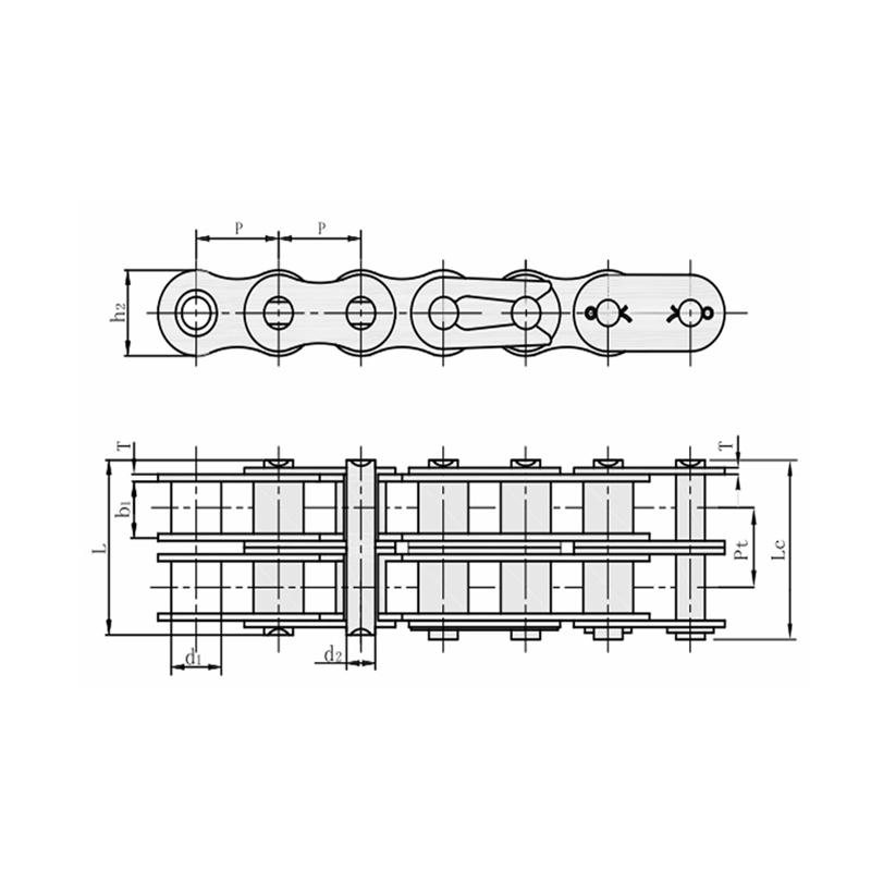 Parkovacia reťaz s vysokou pevnosťou v ťahu