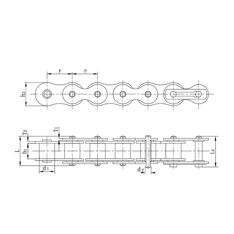 X-krúžkové motocyklové reťaze