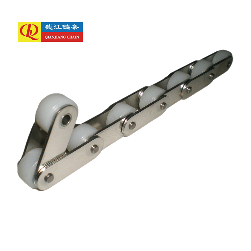 Nerezové dopravníkové reťaze s dvojitým rozstupom