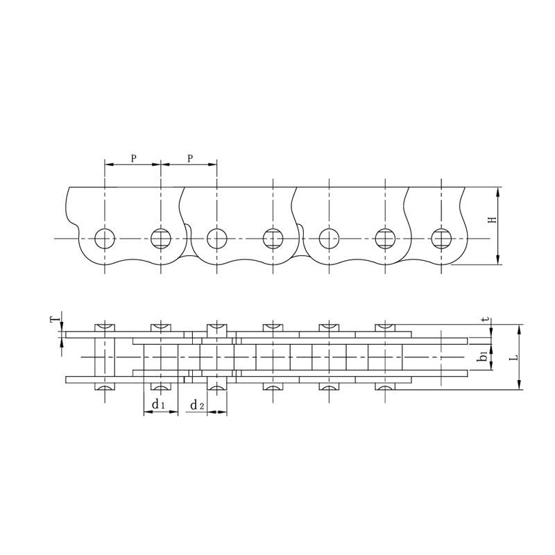Jemné spracovanie retiazky proti starnutiu pre automatické dvere a okná
