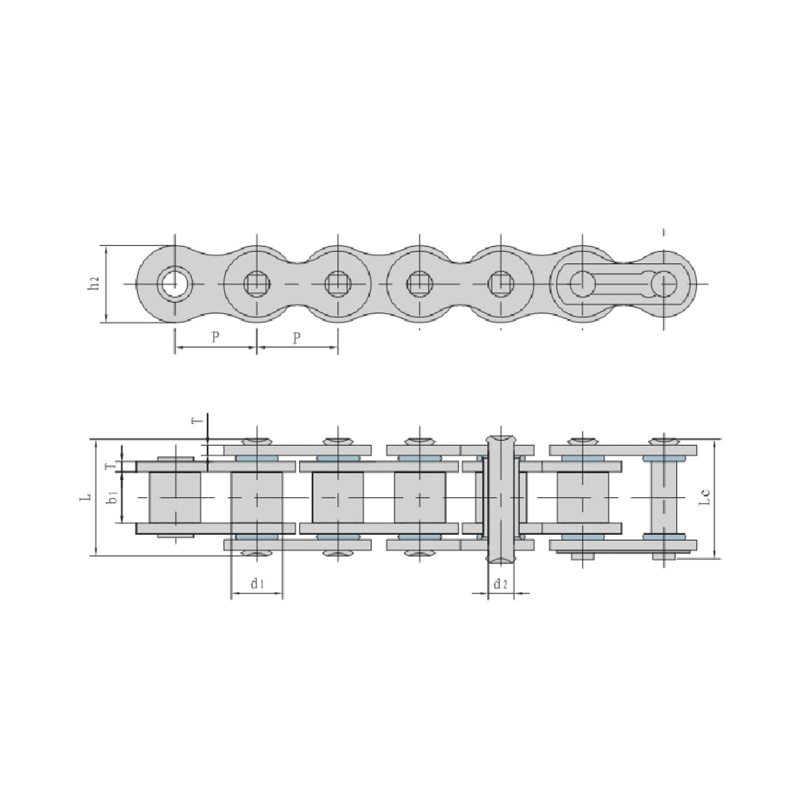 Utesnené reťaze s mechanickou prevodovkou